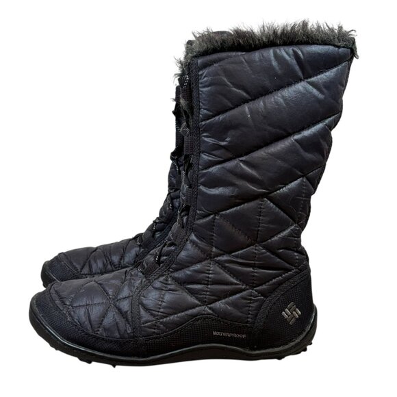 Columbia Minx Mid III Snow Fur Trimmed Snow Boots - Picture 6 of 9
